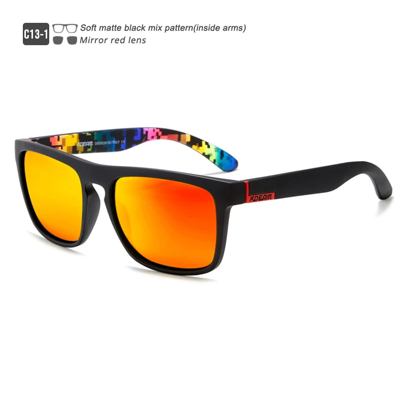 Men'S All Matching Polarized Sunglasses Photochromic Driving Glasses Night Sight UV400 Classic Colors of KD156 Medium Size