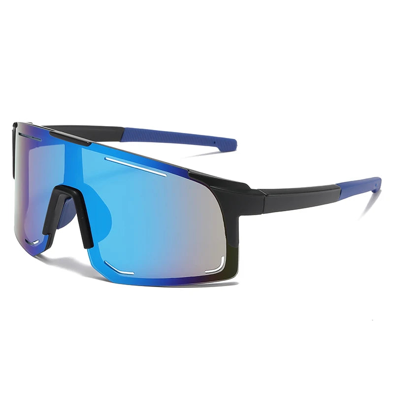 Sports Wrap around Sunglasses for Women Men Large One Piece Sun Shades for Cycling Fishing Skiing Fashion Sun Glasses UV400