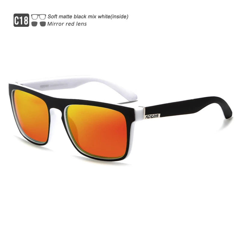 Men'S All Matching Polarized Sunglasses Photochromic Driving Glasses Night Sight UV400 Classic Colors of KD156 Medium Size