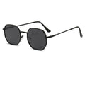 Classic Metal Punk Square Sunglasses Men Women Retro Double Bridges Fashion Polygon Sun Glasses Trendy Vintage Shades UV400 2026