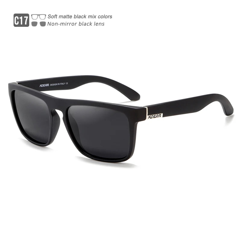 Men'S All Matching Polarized Sunglasses Photochromic Driving Glasses Night Sight UV400 Classic Colors of KD156 Medium Size