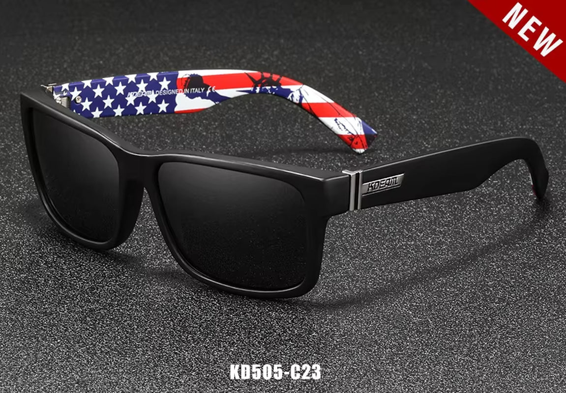 Revamp of Sport Men Sunglasses Polarized Shockingly Colors Sun Glasses Outdoor Driving Photochromic Sunglass with Box