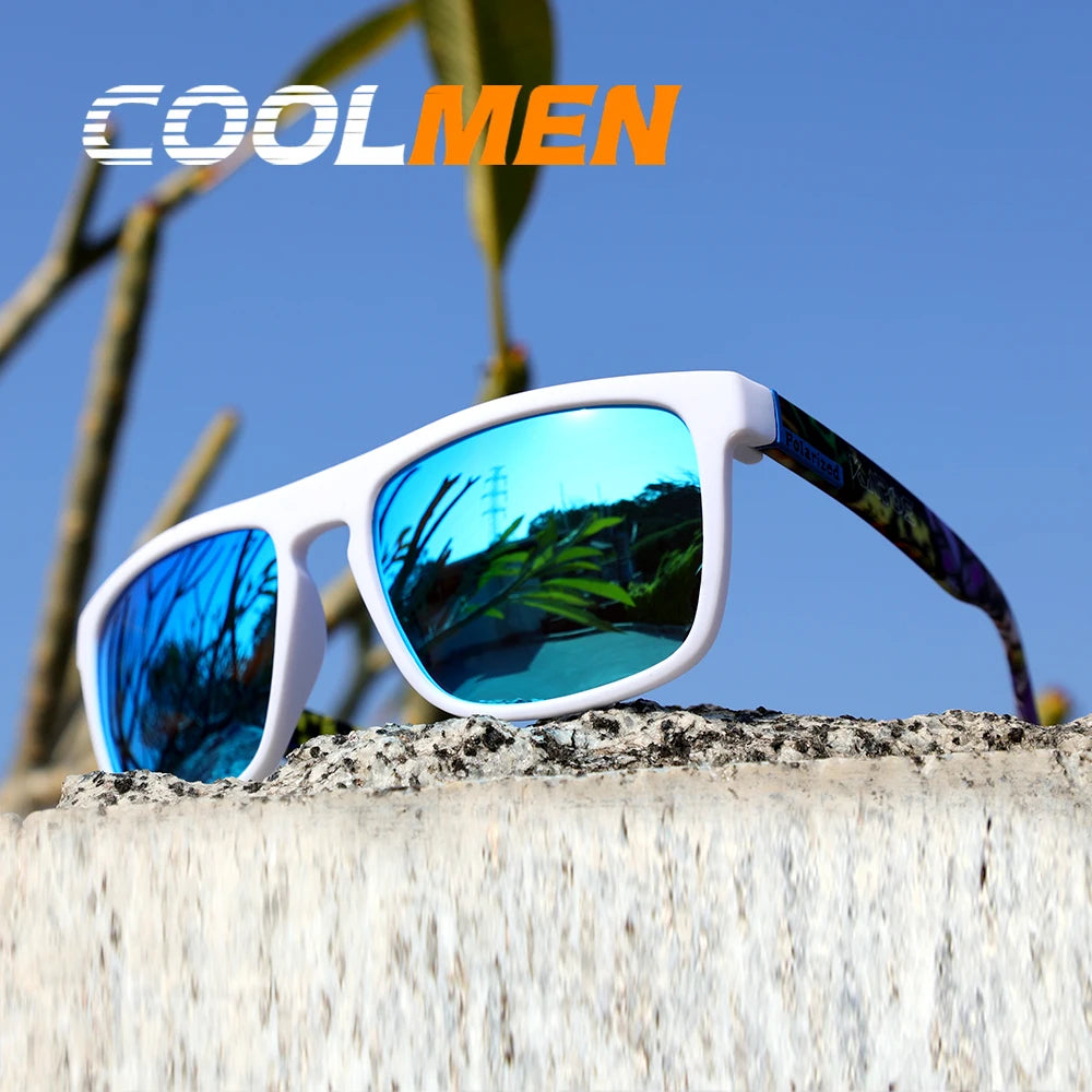Fashion Polarized Square Sunglasses Men Women Luxury Brand Designer Men'S Sun Glasses Driving Fishing UV400 Eyewear Man