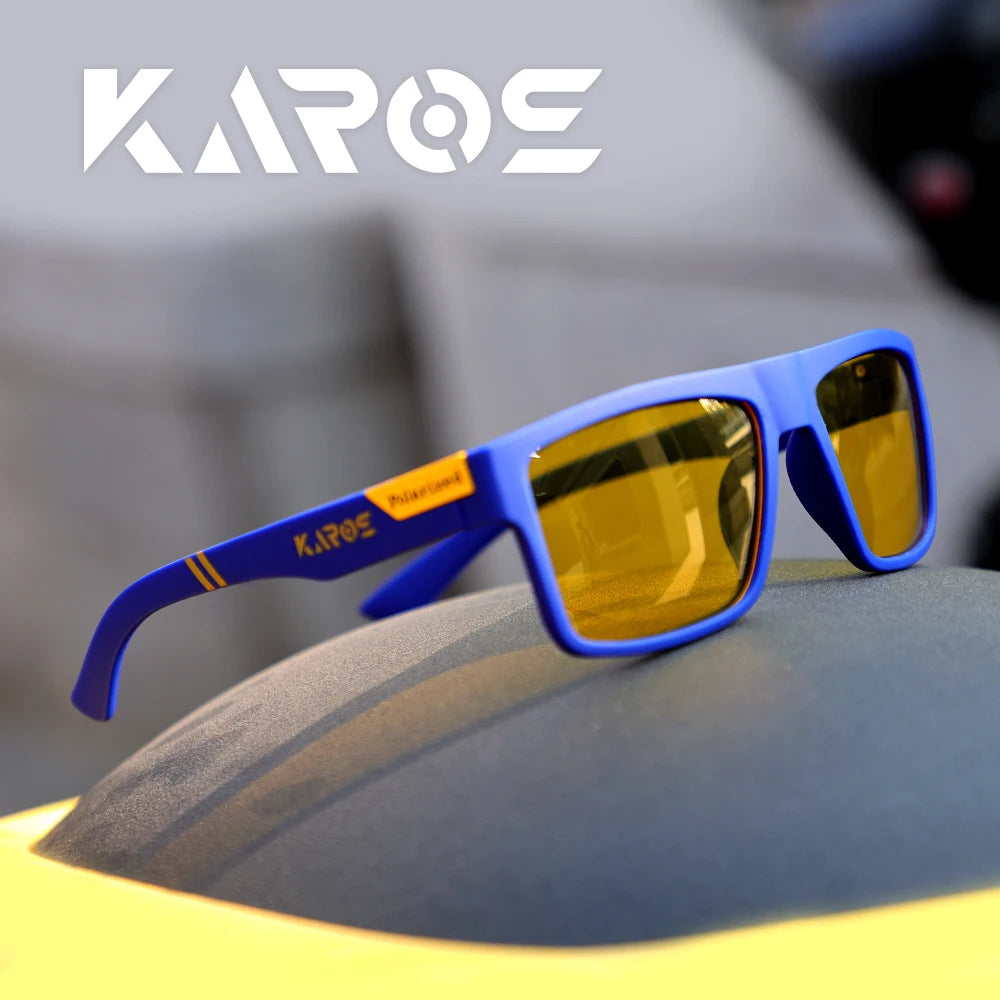 Fashion Polarized Sunglasses Men Women Luxury Driving Fishing Travel Vintage Square Sun Glasses for Man UV400 Eyewear