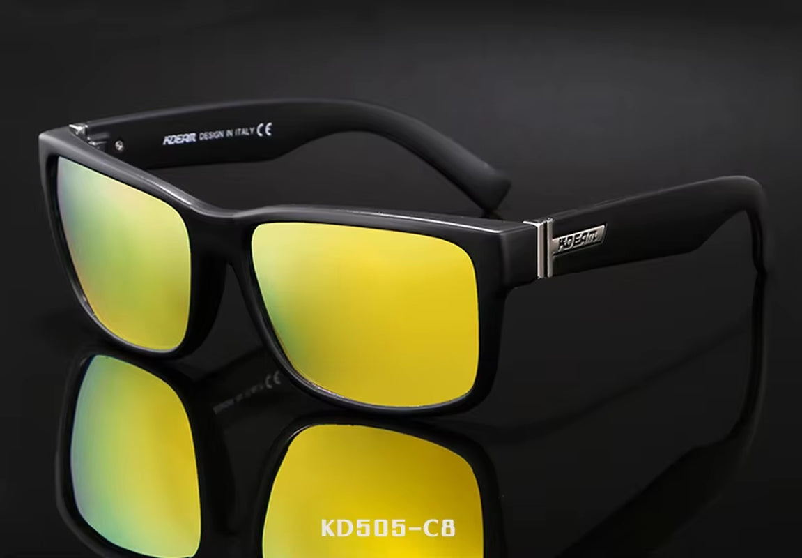 Revamp of Sport Men Sunglasses Polarized Shockingly Colors Sun Glasses Outdoor Driving Photochromic Sunglass with Box