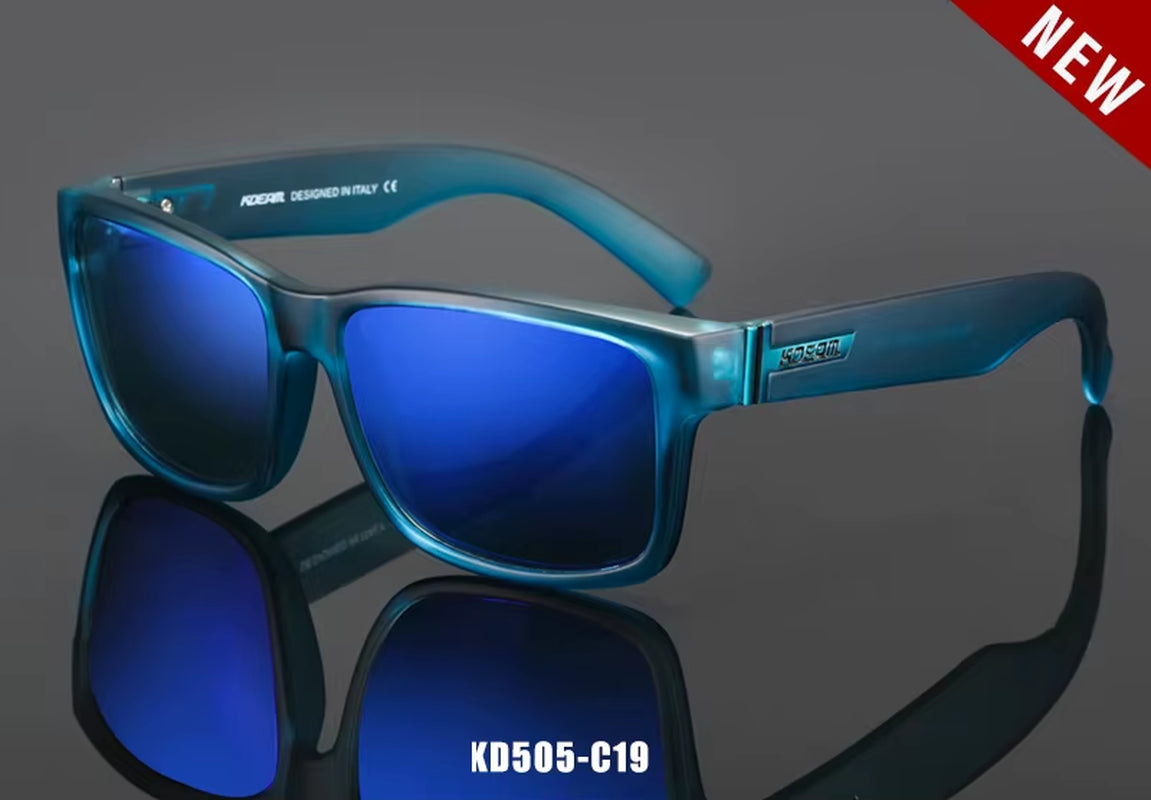 Revamp of Sport Men Sunglasses Polarized Shockingly Colors Sun Glasses Outdoor Driving Photochromic Sunglass with Box
