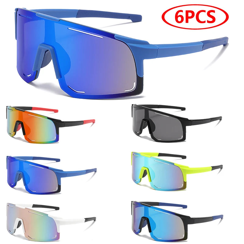 Sports Wrap around Sunglasses for Women Men Large One Piece Sun Shades for Cycling Fishing Skiing Fashion Sun Glasses UV400