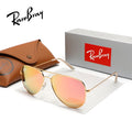 Brand Original Unisex Pilot Sunglasses Retrio Trendy UV400 Polarized Driving Travel Women/Men Anti-Glare Eyeglasses