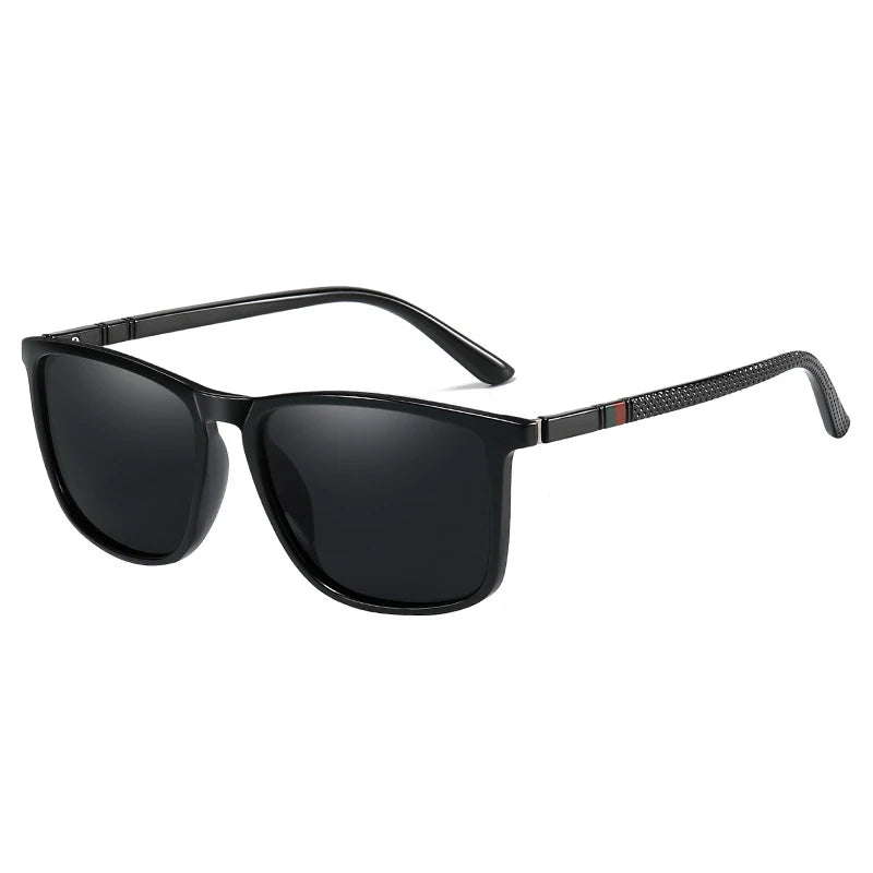 Luxury Square Polarized Sunglasses Men Women Fashion Black Sun Glasses Male Stylish anti Glare Travelling Driving Shades
