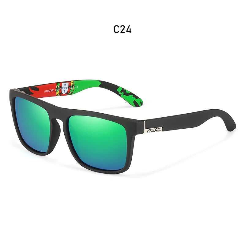 Men'S All Matching Polarized Sunglasses Photochromic Driving Glasses Night Sight UV400 Classic Colors of KD156 Medium Size