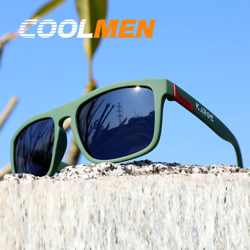 Fashion Polarized Square Sunglasses Men Women Luxury Brand Designer Men'S Sun Glasses Driving Fishing UV400 Eyewear Man