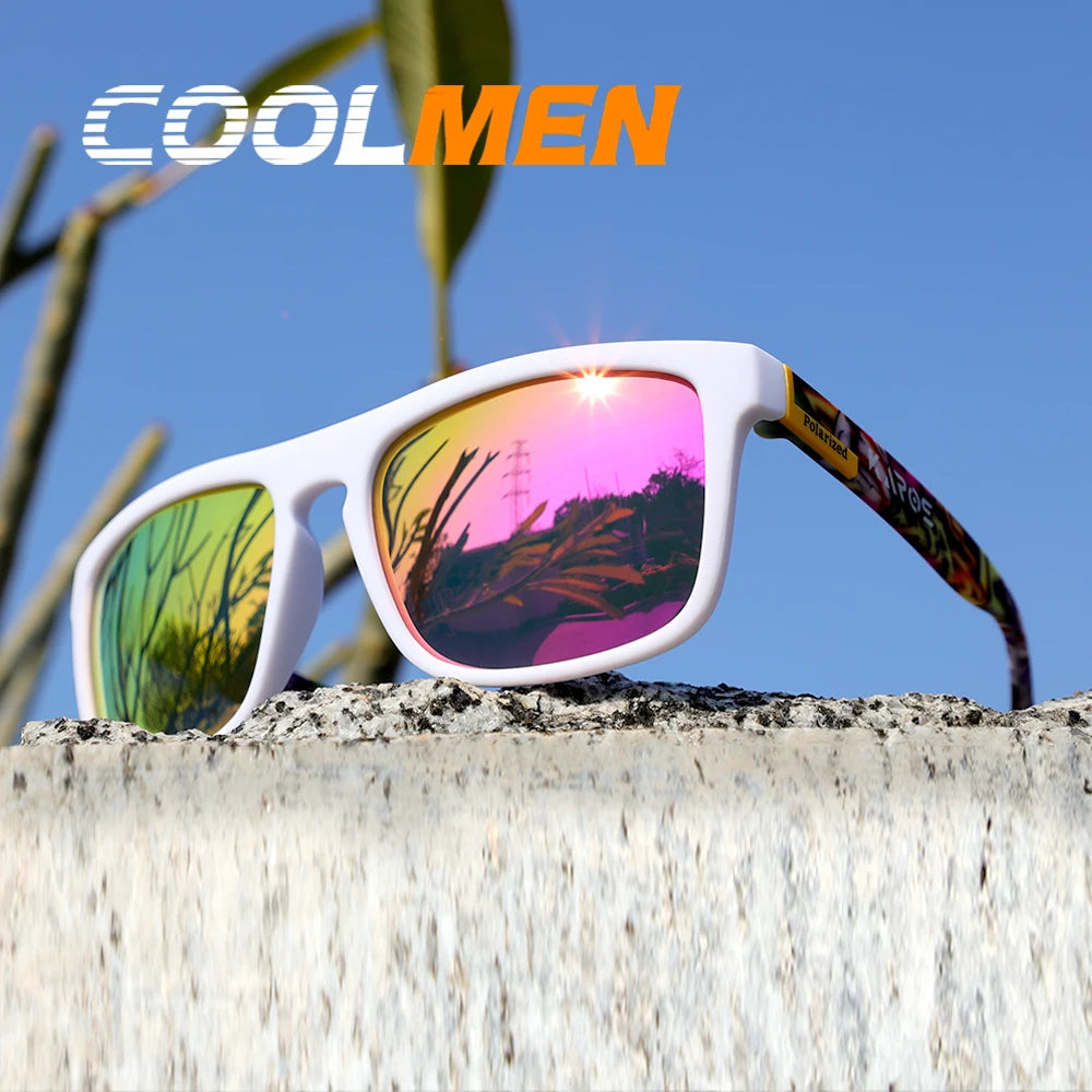 Fashion Polarized Square Sunglasses Men Women Luxury Brand Designer Men'S Sun Glasses Driving Fishing UV400 Eyewear Man