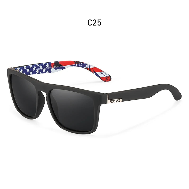 Men'S All Matching Polarized Sunglasses Photochromic Driving Glasses Night Sight UV400 Classic Colors of KD156 Medium Size
