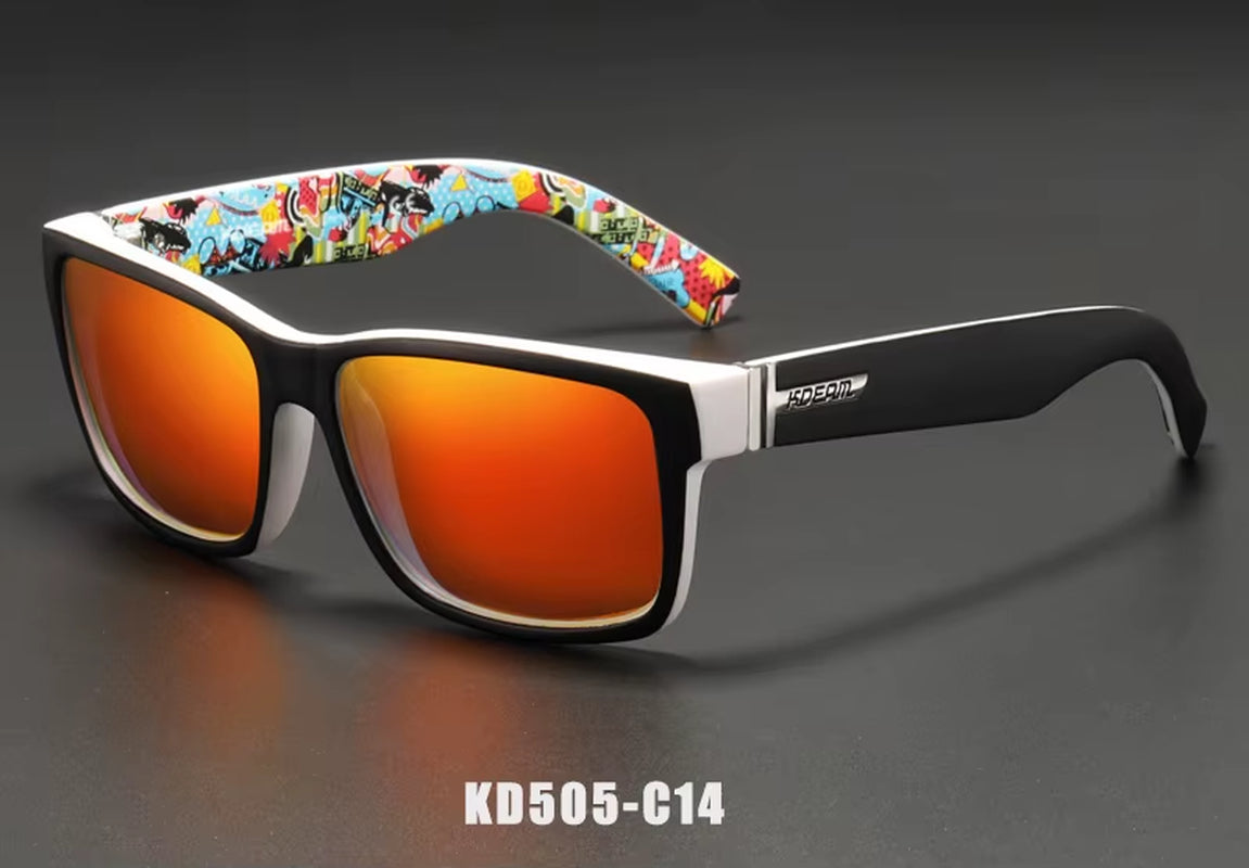 Revamp of Sport Men Sunglasses Polarized Shockingly Colors Sun Glasses Outdoor Driving Photochromic Sunglass with Box