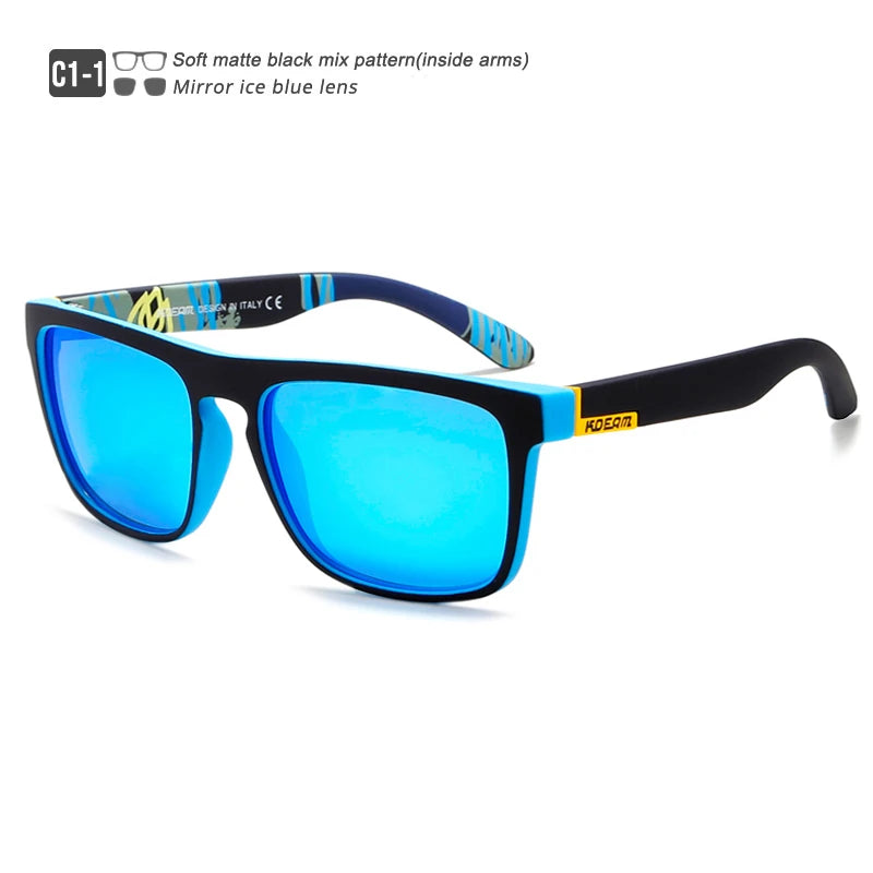 Men'S All Matching Polarized Sunglasses Photochromic Driving Glasses Night Sight UV400 Classic Colors of KD156 Medium Size