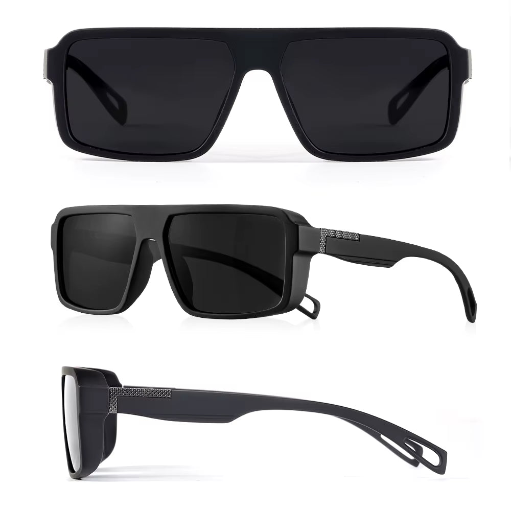 Classic Square Polarized Sunglasses for Men Women Fashion Sports Sunglasses Male Vintage Outdoor Driving Fishing Shades
