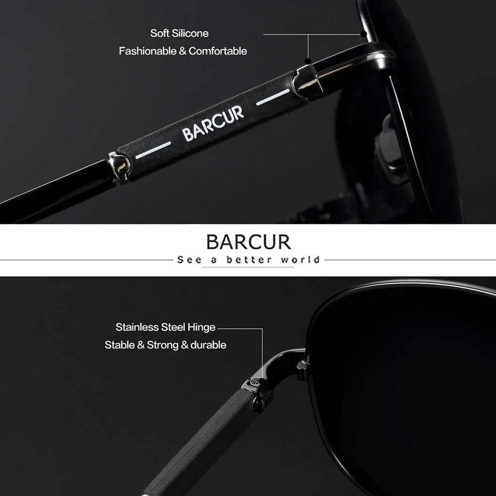 Polarized Mens Sunglasses Pilot Sun Glasses for Men Accessories Driving Fishing Hiking Eyewear Oculos Gafas De Sol