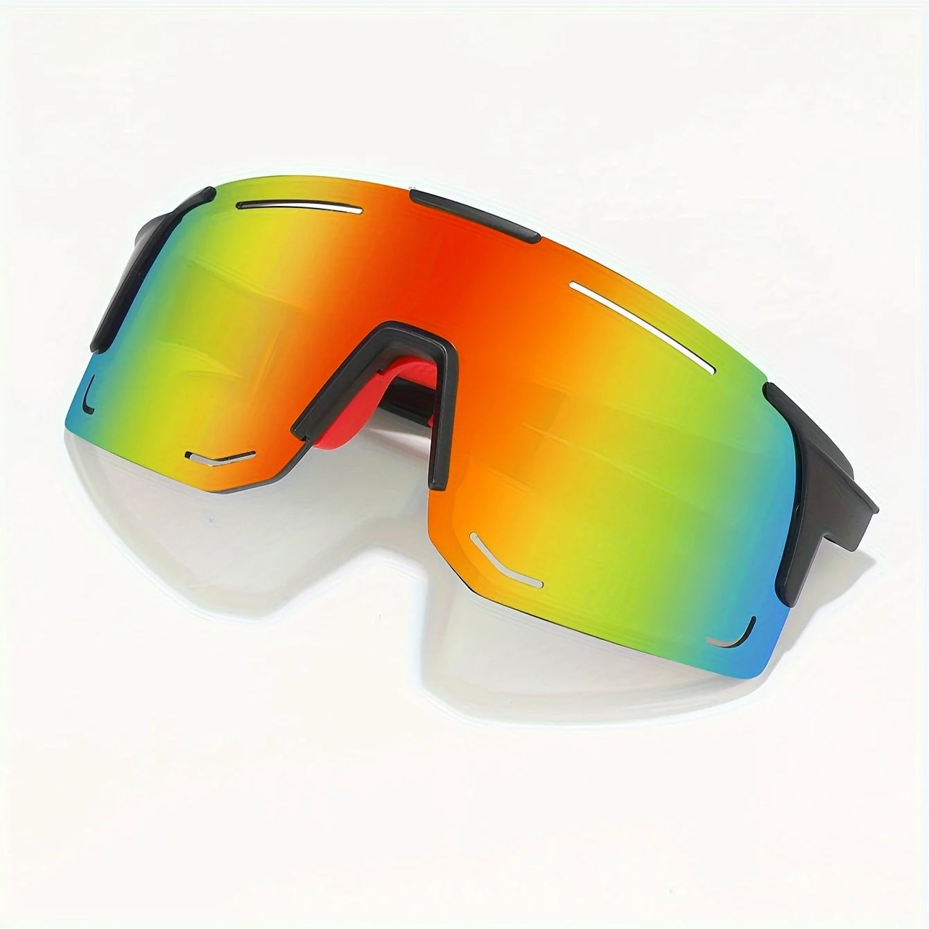 Sports Wrap around Sunglasses for Women Men Large One Piece Sun Shades for Cycling Fishing Skiing Fashion Sun Glasses UV400
