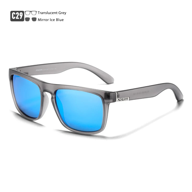 Men'S All Matching Polarized Sunglasses Photochromic Driving Glasses Night Sight UV400 Classic Colors of KD156 Medium Size
