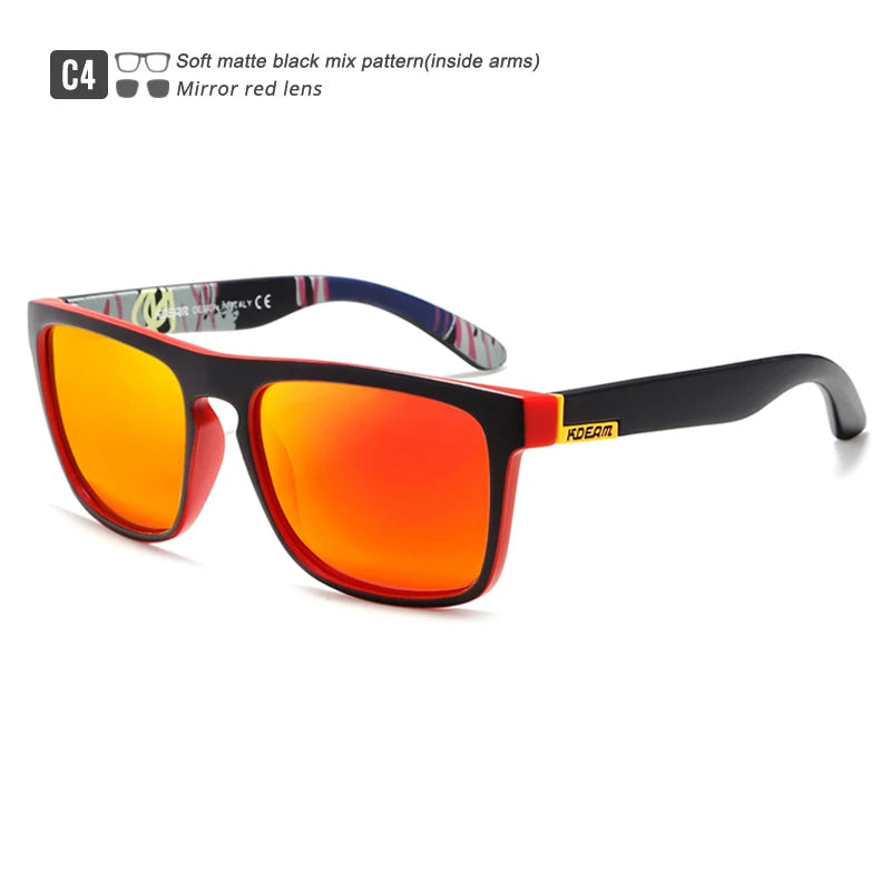 Men'S All Matching Polarized Sunglasses Photochromic Driving Glasses Night Sight UV400 Classic Colors of KD156 Medium Size