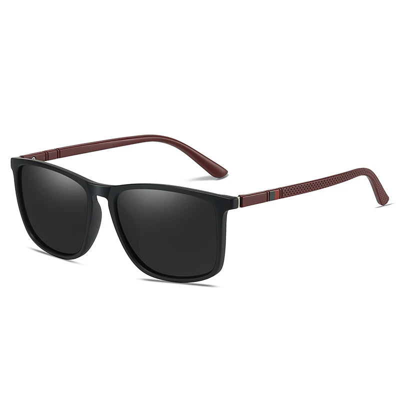 Luxury Square Polarized Sunglasses Men Women Fashion Black Sun Glasses Male Stylish anti Glare Travelling Driving Shades