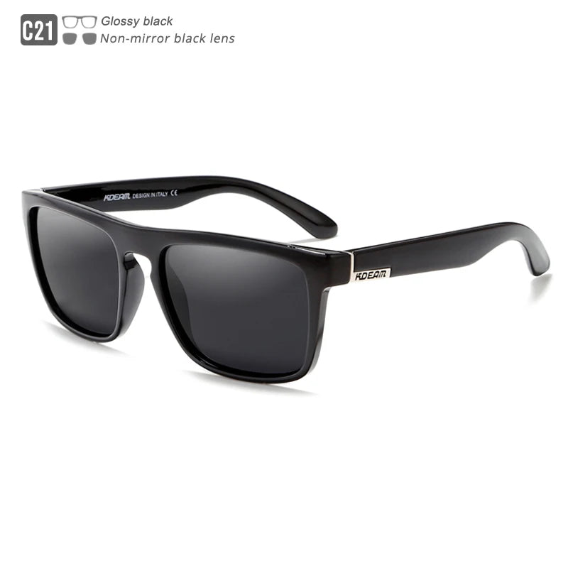 Men'S All Matching Polarized Sunglasses Photochromic Driving Glasses Night Sight UV400 Classic Colors of KD156 Medium Size