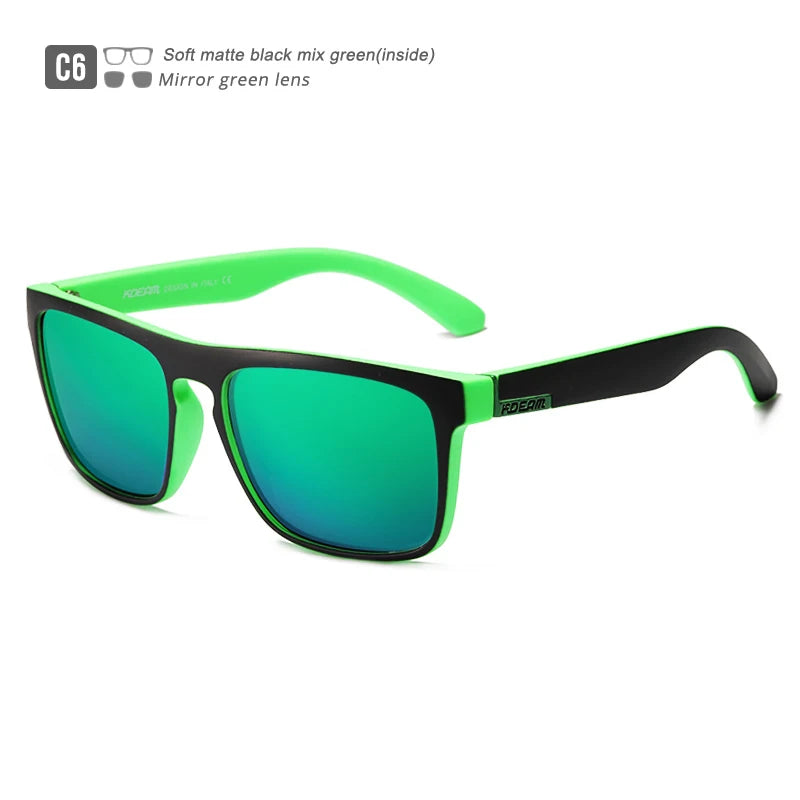 Men'S All Matching Polarized Sunglasses Photochromic Driving Glasses Night Sight UV400 Classic Colors of KD156 Medium Size