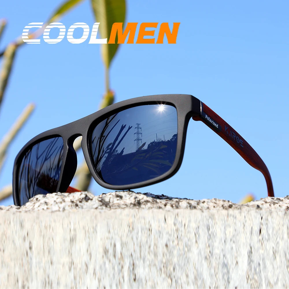 Fashion Polarized Square Sunglasses Men Women Luxury Brand Designer Men'S Sun Glasses Driving Fishing UV400 Eyewear Man