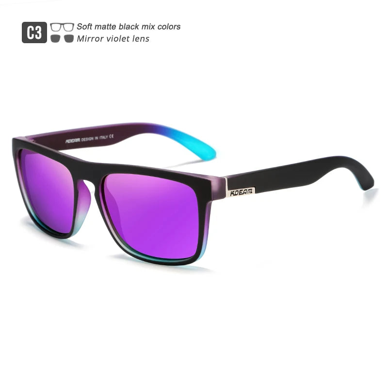 Men'S All Matching Polarized Sunglasses Photochromic Driving Glasses Night Sight UV400 Classic Colors of KD156 Medium Size