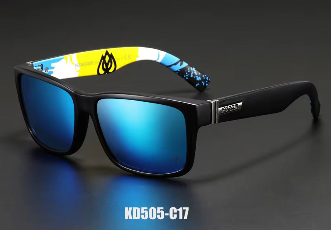 Revamp of Sport Men Sunglasses Polarized Shockingly Colors Sun Glasses Outdoor Driving Photochromic Sunglass with Box