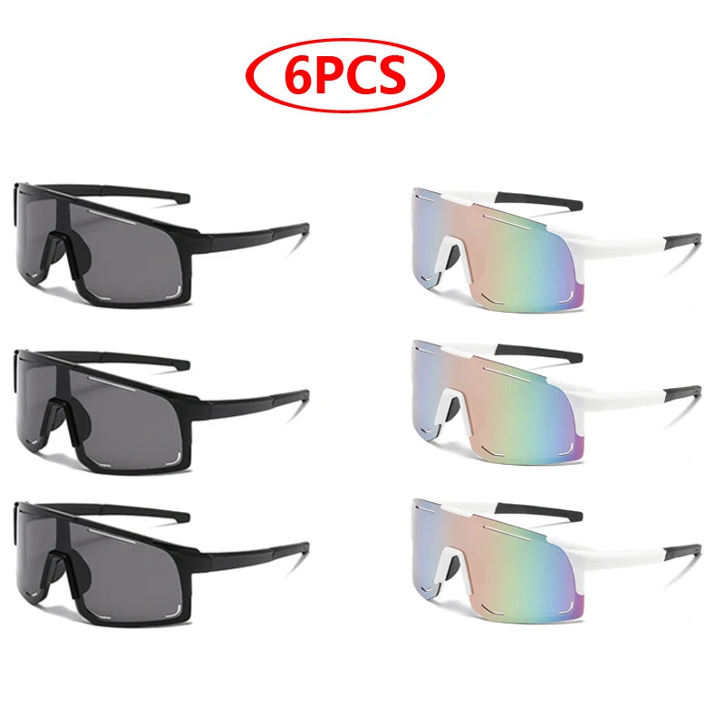 Sports Wrap around Sunglasses for Women Men Large One Piece Sun Shades for Cycling Fishing Skiing Fashion Sun Glasses UV400