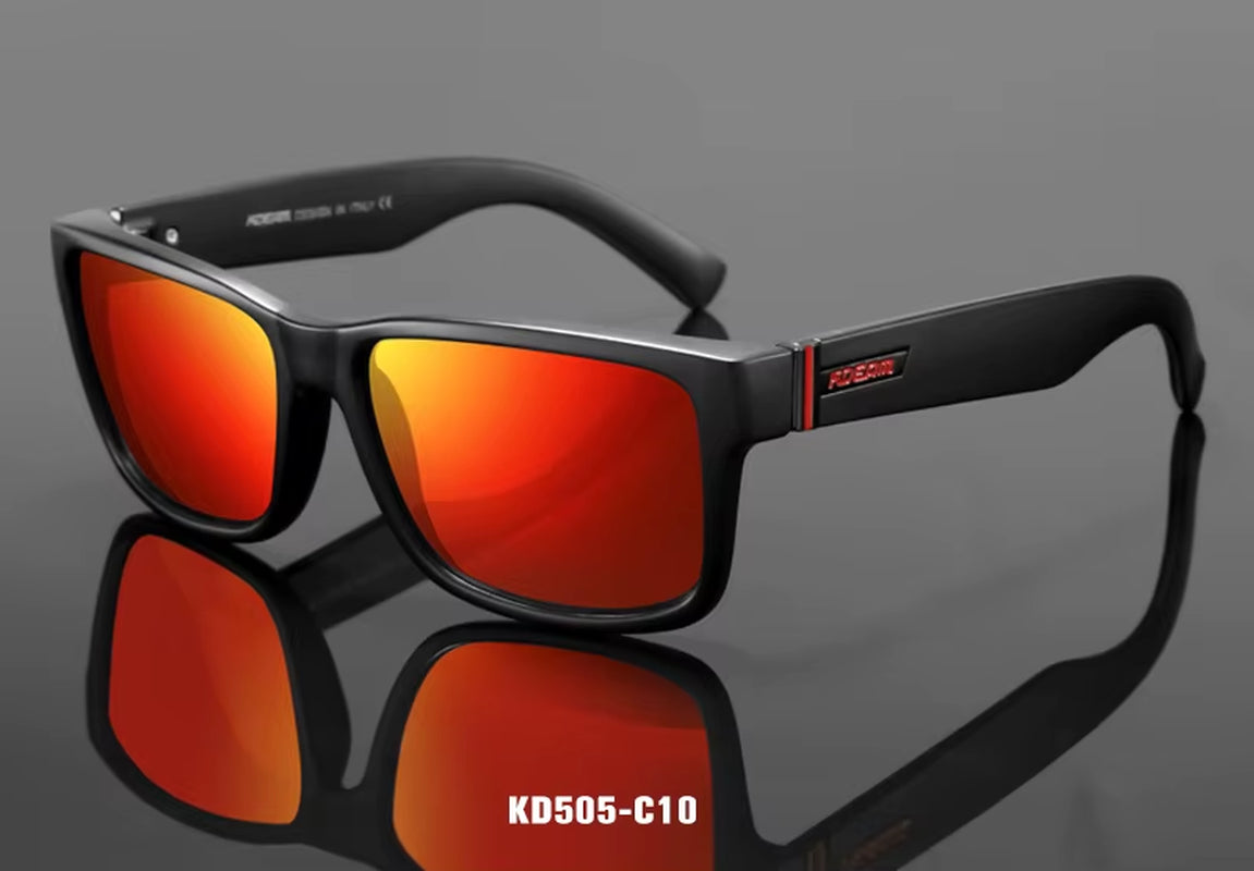 Revamp of Sport Men Sunglasses Polarized Shockingly Colors Sun Glasses Outdoor Driving Photochromic Sunglass with Box