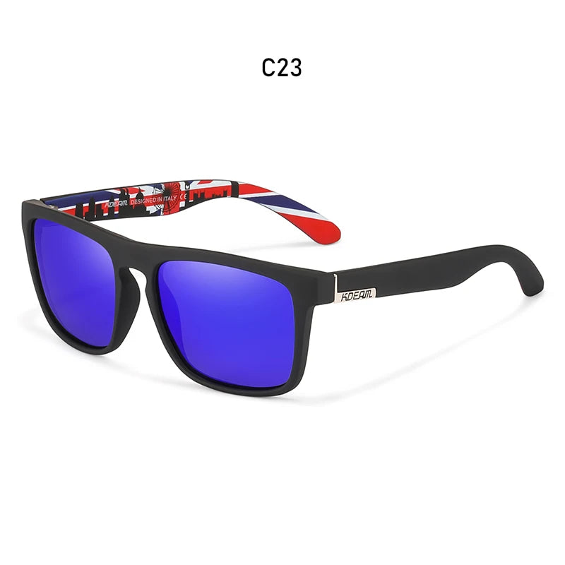 Men'S All Matching Polarized Sunglasses Photochromic Driving Glasses Night Sight UV400 Classic Colors of KD156 Medium Size