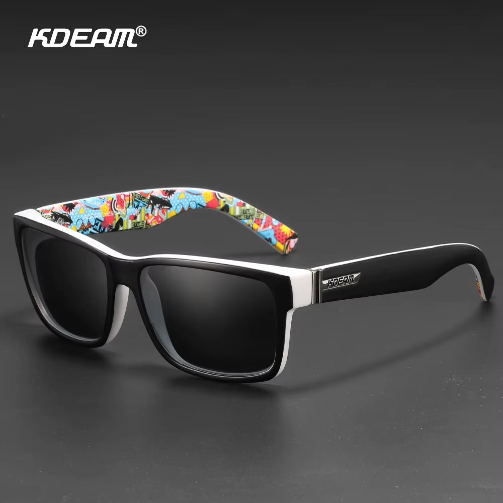 Revamp of Sport Men Sunglasses Polarized Shockingly Colors Sun Glasses Outdoor Driving Photochromic Sunglass with Box