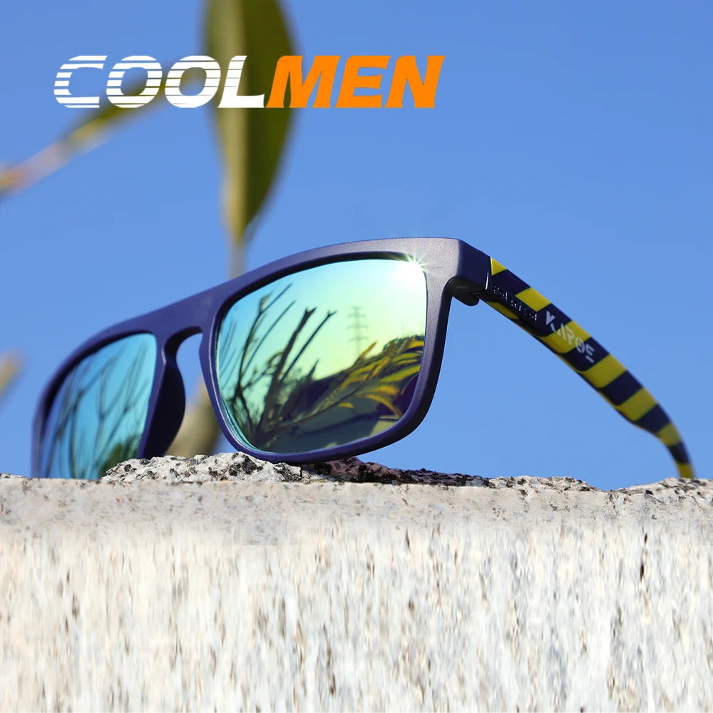 Fashion Polarized Square Sunglasses Men Women Luxury Brand Designer Men'S Sun Glasses Driving Fishing UV400 Eyewear Man