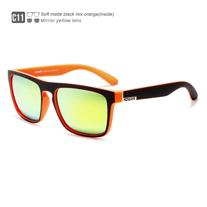 Men'S All Matching Polarized Sunglasses Photochromic Driving Glasses Night Sight UV400 Classic Colors of KD156 Medium Size